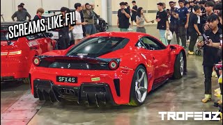 Widebody Ferrari 458 “Lisa” screams like F1!