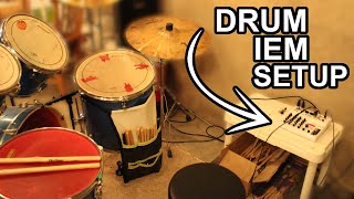 Tips & Setting Up A Basic Solo Drum IEM Setup For Practice