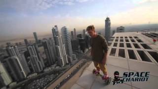 Creative Geniusess/Retailopolis Hoverboard Tricks on rooftop in Dubai