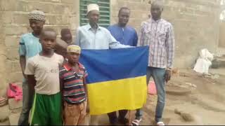 Les Sénégalais soutiennent l'Ukraine