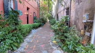 Philadelphia Alley Looking North in Charleston SC