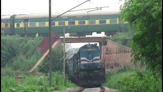 Train Spotting at Rare Location | Garibrath, Shaheed Express | Indian Railways