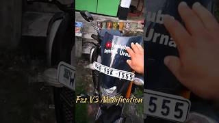 Fzs V3 Modification 🔥 #shorts #modification #youtubeshorts #bike #fzsv3 #ytshorts #trending #viral