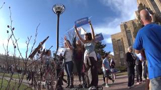 Power to the People: Boulder rallies for Bernie Sanders