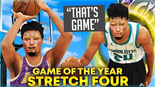 THE MOST INTENSE PARK GAME IN NBA 2K21 HISTORY! BEST STRETCH FOUR BUILD 2K21!