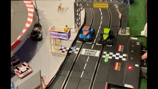 Pioneer Legends Slot Car Race: Todd vs. The Hatman! #pioneerlegends #slotcar #slotcarracing