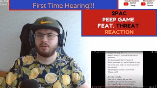 First Time Hearing / 2Pac - Peep Game Feat. Threat (Reaction)