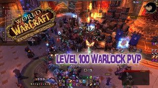 Dark wow Level 100 pvp Affliction warlock Battleground  6.0.3