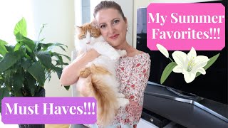 SUMMER FAVORITES 2019!!! || MY MUST HAVES || Madre Labs, Clinique, Vichy, Rituals, Mischa