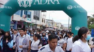 SE REALIZÓ LA TRADICIONAL CAMINATA POR LA SALUD Y LA VIDA EN HUAQUILLAS