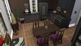 Sims 4 - Creek Cabana Living Room & Kitchen Reno (Speed Build)