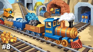 Train Miner: Idle Railway Game - Gameplay Walkthrough Part 8 - (iOS, Android)