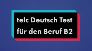 B2 Deutsch Test für den Beruf B2 Schreiben einen Forumsbeitrag schreiben Neue berufliche Prüfung