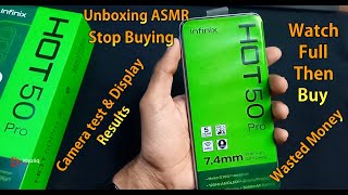 Infinix Hot 50 Pro Unboxing ASMR Camera Test Wasted Money  then Buy @khaliqonair  #infinixhot50pro