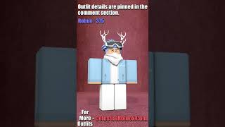 375 Robux Awesome Roblox Outfit #shorts