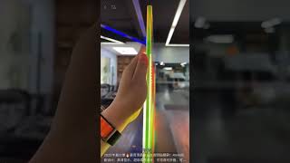 LED transparent film screen factory from China شاشات شفافة لتلصق علي الزجاج من الصين