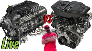 Hemi vs.Hurricane!  Is Dodge Doomed? RacerX Live