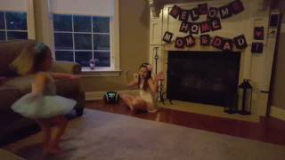 Peyton and Emmerson dancing 10/9/16