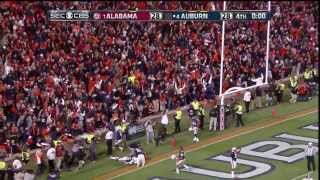 Auburn Chris Davis 109 Yard Game Winning Missed Field Goal Return in The Iron Bowl