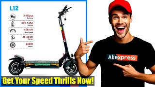 Game-Changing Eu USA Shipping 800W 48V Electric Scooter Review | Off-road Tyre  Foldable