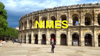 S6 03 Nimes, visite des monuments emblématiques de la ville antique.