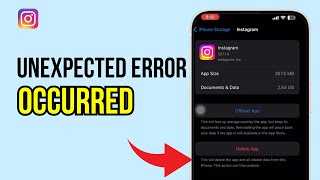 How to Fix an Unexpected Error Occurred on Instagram