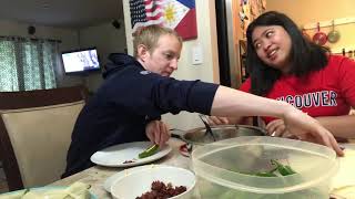 MAKING CHILLI HOT PEPPERS AND MUKBANG