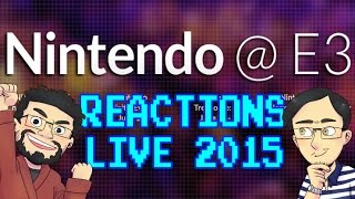 Ermite Live - Réaction E3 Nintendo 2015 (avec Noru-Da et Cyrix)