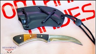 Knife Making | Neck Knife, Pisau Kecil "si Kuku Macan"