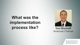 Customer Interview - Tom Bischoff, American Chemet