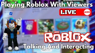 🔴Playing Different Games On Roblox