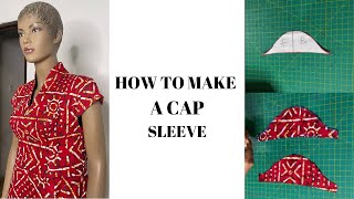 HOW TO MAKE A CAP SLEEVE FOR ANY OUTFIT