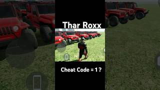 Thar ROxx 🔥🤩 | Indian bike driving 3d #shortsfeed #foryoutube #foryou #shorts  #indianbikedriving3d