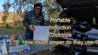 #0190 Induction cooktop power usage