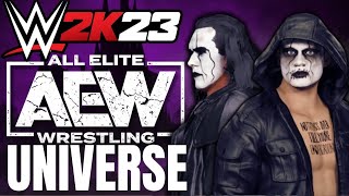 Sting & Darby Allin vs The Corporate Elite in AEW Universe Mode Episode #9