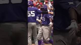 TCU Starts Game With Grand Slam