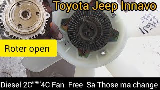 Toyota Innavo Jeep Diesel Fan Free ma Those Change |How Fan Jam Speed up Roter Open  your's car MTM