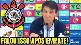 TÁ MALUCO! OLHA O QUE O TÉCNICO DO RACING FALOU DO CORINTHIANS APÓS EMPATE! notícias do corinthians