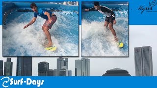 Surfdays Frankfurt MyZeil - Surfen auf der künstlichen Welle