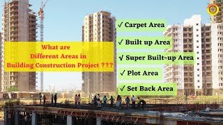 Different areas || Building Construction #civilengineering #construction#area #vimutti_coe