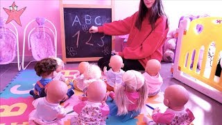 Rutina de clases Lucas y Lucía SE PELEAN Usamos la Caja Mágica