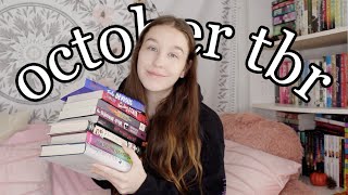 October TBR | Spooky Season Books