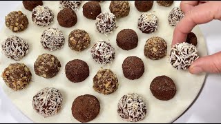 Chocolate Truffles Recipe / Two Ingredient, Dairy Free, No Added Sugar