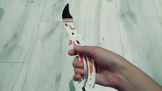 Popsicle sticks CSGO butterfly knife