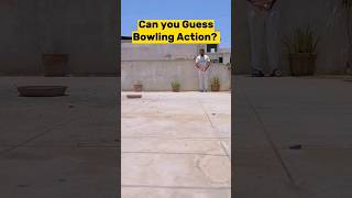 Can you Guess the Bowling Action? 🤔 #cricket #shorts #ytshort #youtubeshorts