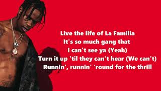 Travis Scott - HIGHEST IN THE ROOM(Song Lyrics)🎵