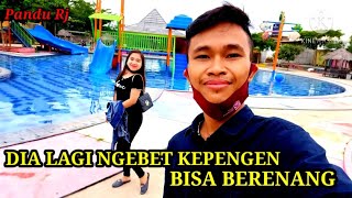 DIA LAGI NGEBET PENGEN BISA BERENANG DIWISATA AIR ABU NAWAS