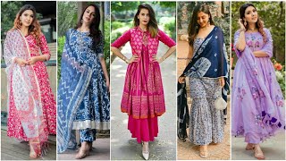 Top 30+ designer printed suit designs 2020// different types of printed suit designs//