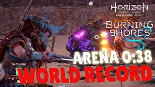 Horizon FW: Burning Shores Arena "Plasma and Fire" | ULTRA HARD WORLD RECORD 38.3s