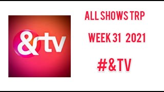 And TV All Shows TRP | Week 31 2021 | Happu,Bhabiji